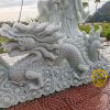 Tượng rồng bằng đá Non Nước nguyên khối (R001)